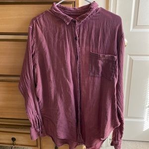 Universal Thread Oversized Button Down Shirt